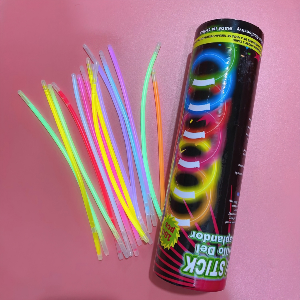 Hộp 100 que phát sáng/que dạ quang/vòng tay dạ quang phát sáng FERRA