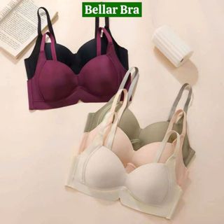  Áo Ngực Nữ Không Gọng Su Đúc Mềm Mịn Áo Lót Thoáng Khí Co Dãn Mút Mỏng Nhẹ Bellar Bra A--8002 