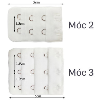 Móc nối áo ngực móc cài 2-3