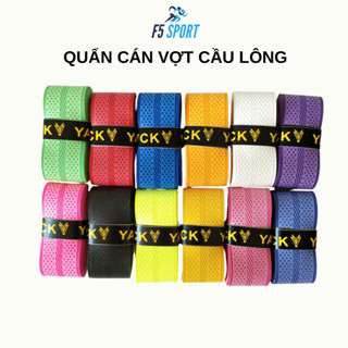 Combo 3 - 6 - 9 Quấn cán vợt cầu lông, Pickleball da PU đa sắc mầu êm ái và thấm hút mồ hôi