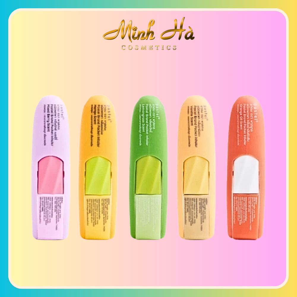 Ống hít mũi Pastel Thái Lan 2g nhỏ gọn tiện lợi dễ sử dụng