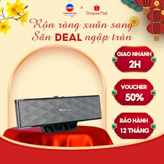 LOA VI TÍNH XÁCH TAY MICROLAB B51 - Có dây - Không dùng pin - Bass mạnh - Hàng chính hãng - Bh 12th