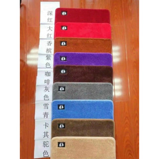 com bo 5  tấm Thảm lau chân nhà tắm, thảm chùi chân nhà bếp lông cừu len mềm đế cao su thấm hút nước chống trượt