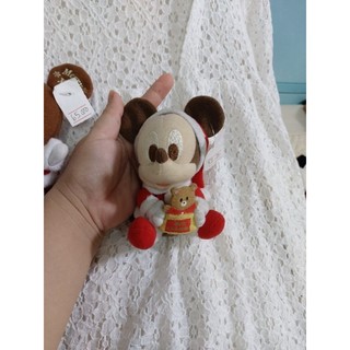 cặp chuột mickey mặc đồ noel size nhỏ
