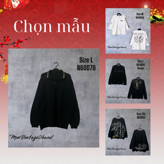 Áo thun tay dài nam nữ 2hand hàng loại 1, Phông Mỹ secondhand đủ size chất vải mới