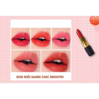 Son Mịn Môi Naris Smooth Lip CNC 3g Hasaki Sản Phẩm Chính Hãng