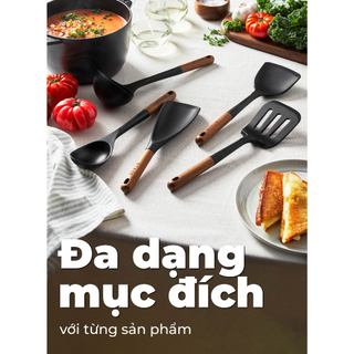 Staub - Cọ Silicon Màu Đen - 22cm