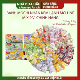   COMBO 1KG  Bánh mochi nhân kem lạnh mix 9 vị MCLUNE 