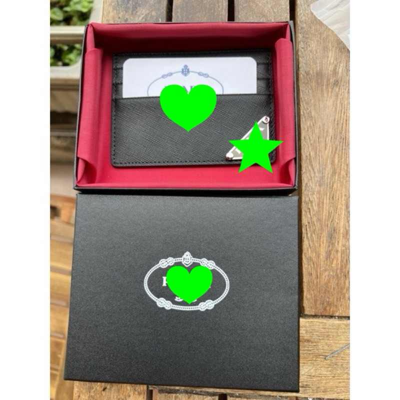Ví P-RA-DA mini (Card Holder) da thật Fullbox 02