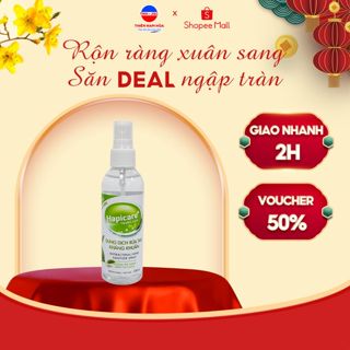 Nước rửa tay HAPICARE trà xanh 100ml - Dung dịch rửa tay khô kháng khuẩn - Hàng chính hãng bảo hành