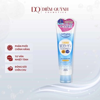 Sữa Rửa Mặt Kose Softymo Collagen 190g – Làm Sạch Sâu, Dưỡng Ẩm & Trẻ Hóa Da