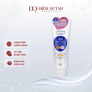 Sữa Rửa Mặt Kose Softymo Collagen 190g – Làm Sạch Sâu, Dưỡng Ẩm & Trẻ Hóa Da
