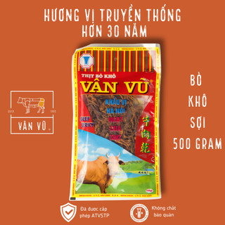 Bò khô Vân Vũ - Sợi - 500gram