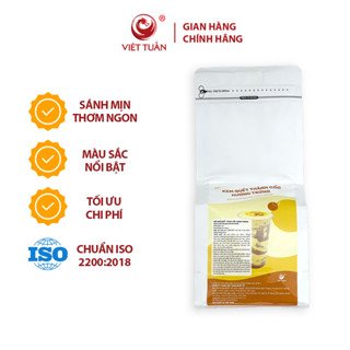 Bột Kem Quết Thành Cốc Hương Trứng, Thơm Ngon, Sánh Mịn, Topping Kem Trứng, Gói 1kg Hiệu Việt Tuấn