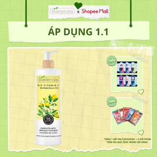 Sữa dưỡng thể trắng da Bielenda Bio Vitamin C Moisturizing And Toning Body Milk 400ml