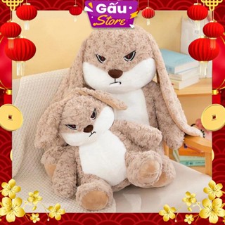 Gấu Bông Thỏ Mặt Quạu Thỏ Hờn Dỗi Thỏ Giận Dữ Cute Đáng Yêu Mềm Mại Cao Cấp