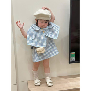 [HANA KIDS BY QUYNH CAO] VÁY ĐẦM DẠ KÈM CHOÀNG SIÊU XINH CHO BÉ GÁI