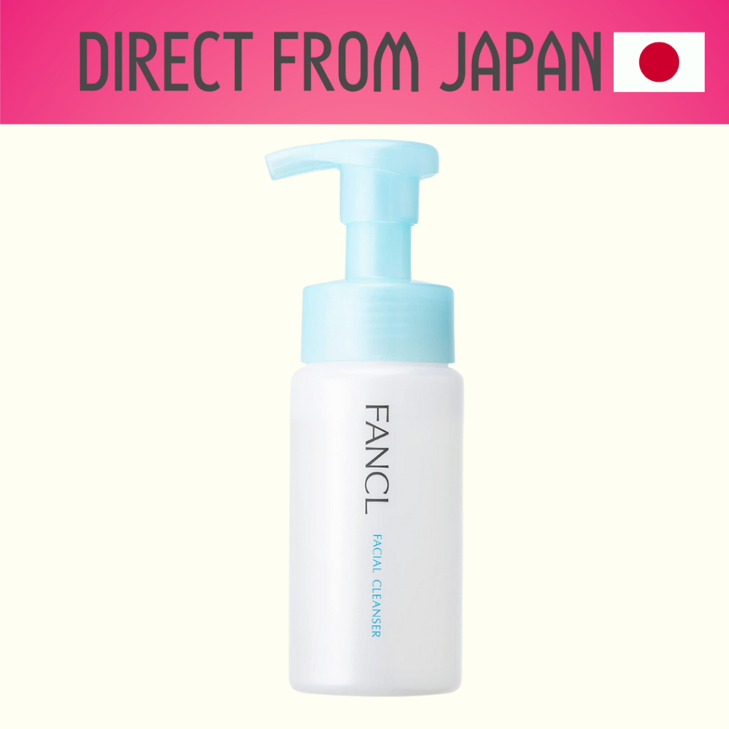 【Direct from Japan】 FANCL New Pure Moist Foaming Facial Cleanser Bottle 150ml/Refill 130mL