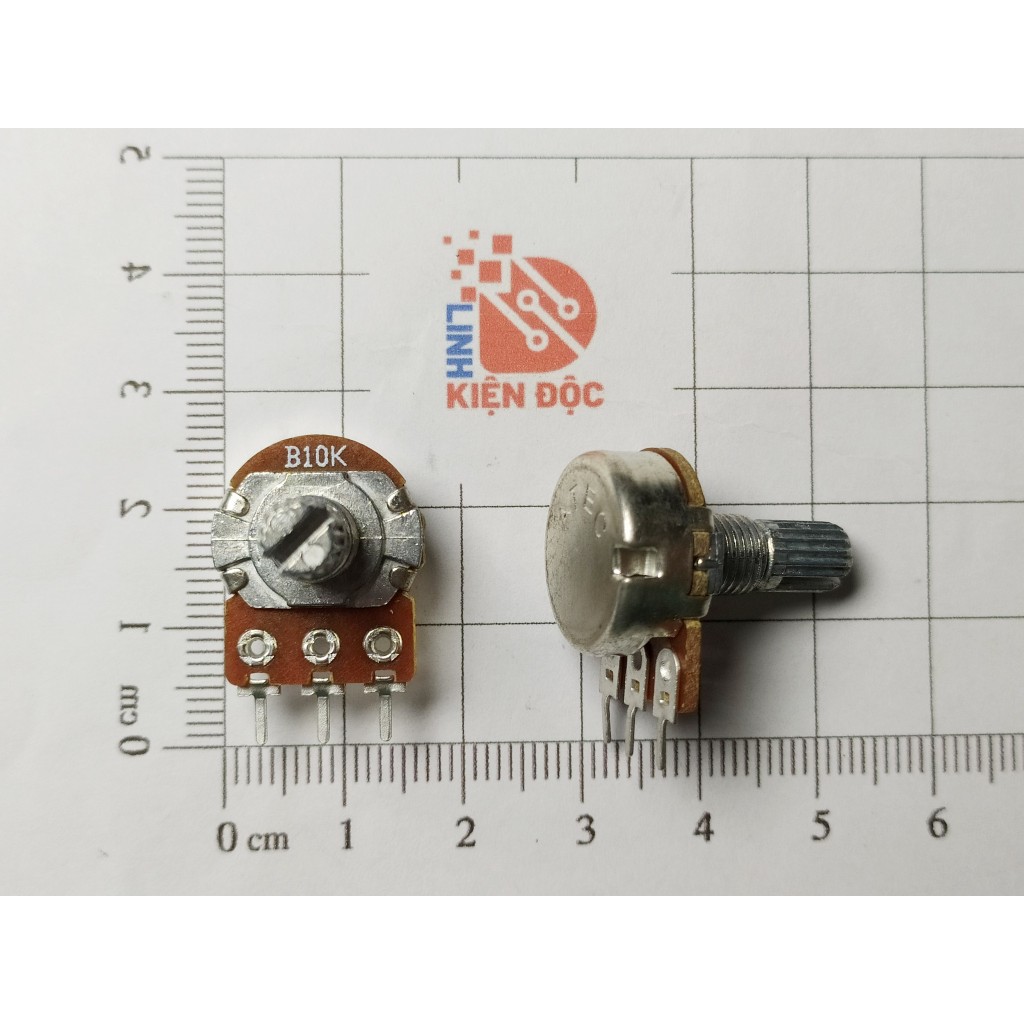 [Combo 10 chiếc] Chiết áp đơn 10K WH148-B10K 15mm