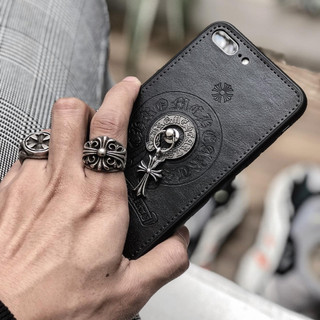 Ốp lưng da iPhone Chrome Hearts