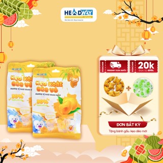 Kẹo xoài bóc vỏ 2 lớp dẻo dai thơm ngon hương xoài cực hấp dẫn ăn là mê 270g