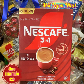 Cà phê NESCAFE 3in1 ĐẬM ĐÀ VỊ CÀ PHÊ (20gói x 17g)
