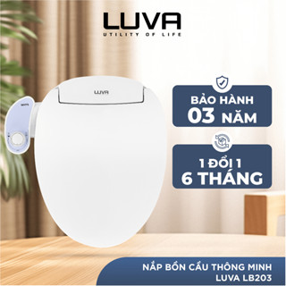 Nắp Bồn Cầu Thông Minh LUVA BIDET LB203, Xuất Hàn Quốc, Bảo Hành 3 Năm, Đổi Lỗi 100 Ngày