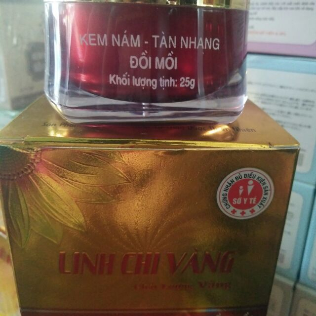 Kem Nám Linh Chi Vàng Vip 25g