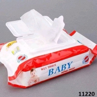 2 GÓI khăn/giấy ướt baby phú đạt