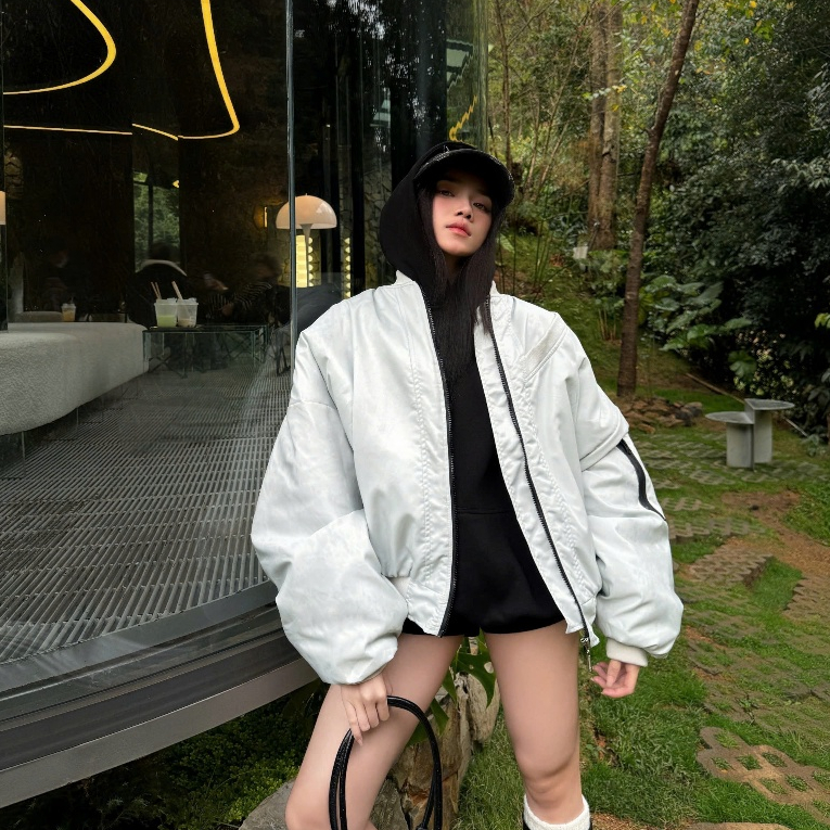 Bad Choices | Áo Bomber Chần bông COTTON-LINED form Boxy | BigBuy360 - bigbuy360.vn