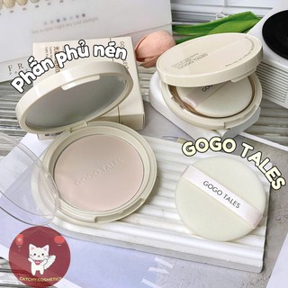   GOGO TALES  Phấn Phủ Nén GOGO TALES Mặt Trăng Kèm Mút Luster Retention Light Powder 14.5g  GT716  