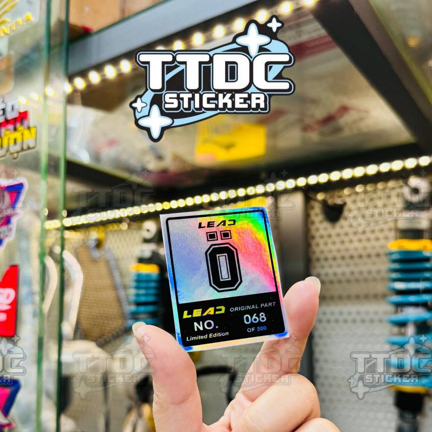 Tem Thông Số Lead Limited Edition hologram