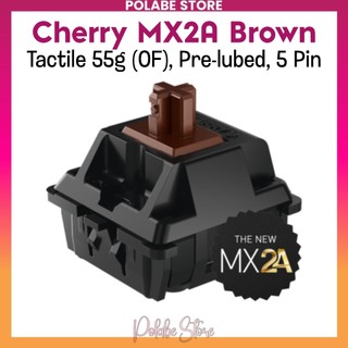 Cherry Hyperglide Black Linear switch công tắc bàn phím cơ Cherry MX2A Brown Red Polabe Store