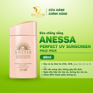 Kem chống nắng  ANESSA Perfect UV Sunscreen dành cho da nhạy cảm