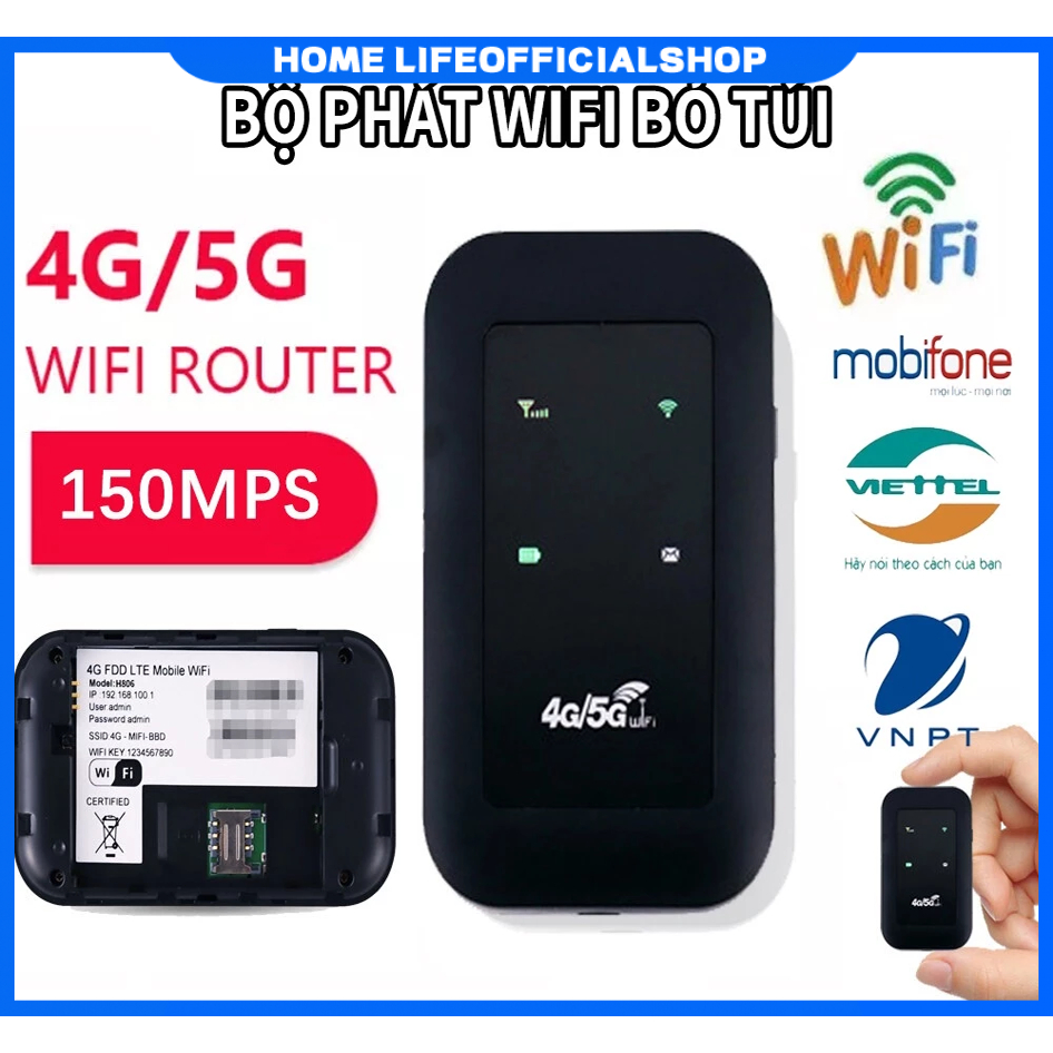 [📢Free shipping🕹️] Bộ định tuyến không dây 4G WiFi di động Mini Bộ định tuyến không dây nhỏ gọn nhẹ