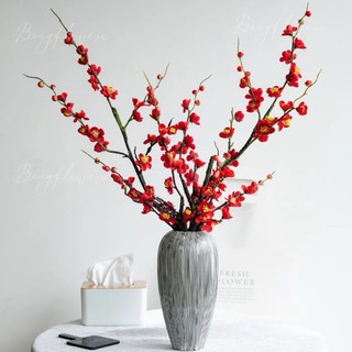 Cành đào cổ trang trí cắm bình decor tết