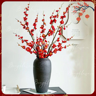Cành đào cổ trang trí cắm bình decor tết