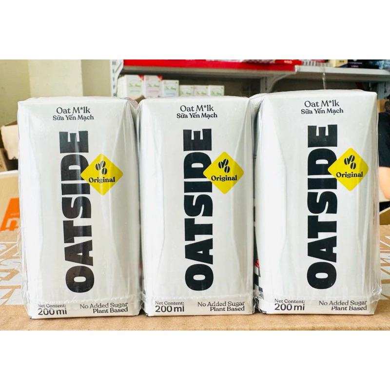 [SALE] 1 THÙNG SỮA YẾN MẠCH OATSIDE 200ML 24 HỘP