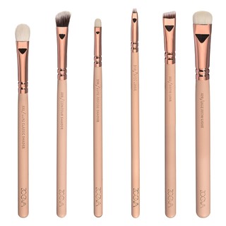 Bộ Cọ Đánh Mắt Cao Cấp Zoeva Rose Golden Complete Eye Set Vol 2 12 Cây Kèm Túi Đựng