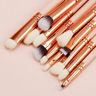 Bộ Cọ Đánh Mắt Cao Cấp Zoeva Rose Golden Complete Eye Set Vol 2 12 Cây Kèm Túi Đựng