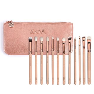 Bộ Cọ Đánh Mắt Cao Cấp Zoeva Rose Golden Complete Eye Set Vol 2 12 Cây Kèm Túi Đựng