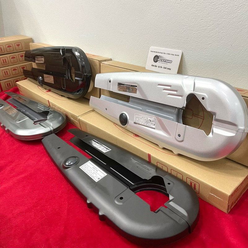  Bộ Hộp Xích   Bọc Sên Xe Máy Wave S110 Wave Rsx110 Wave A110 Blade 110  Tặng Kèm Tem Và Nắp Hộp Xích - Hàng Dày Đẹp 