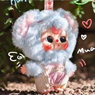 BlindBox Gấu Bông Baby Three V3 Mini,  Hộp Mù Thú Nhồi Bông, Thú Bông Bé Ba Móc Khóa