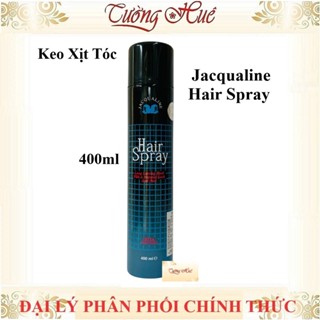  Keo xịt tóc Jacqualine Hair Spray tạo kiểu giữ nếp tóc - 400ml 