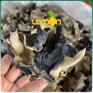 [50g-100g] Mộc nhĩ đen - Nấm mèo 2 da khô ráo, cánh mỏng