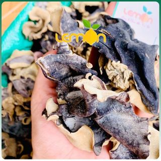 [50g-100g] Mộc nhĩ đen - Nấm mèo 2 da khô ráo, cánh mỏng
