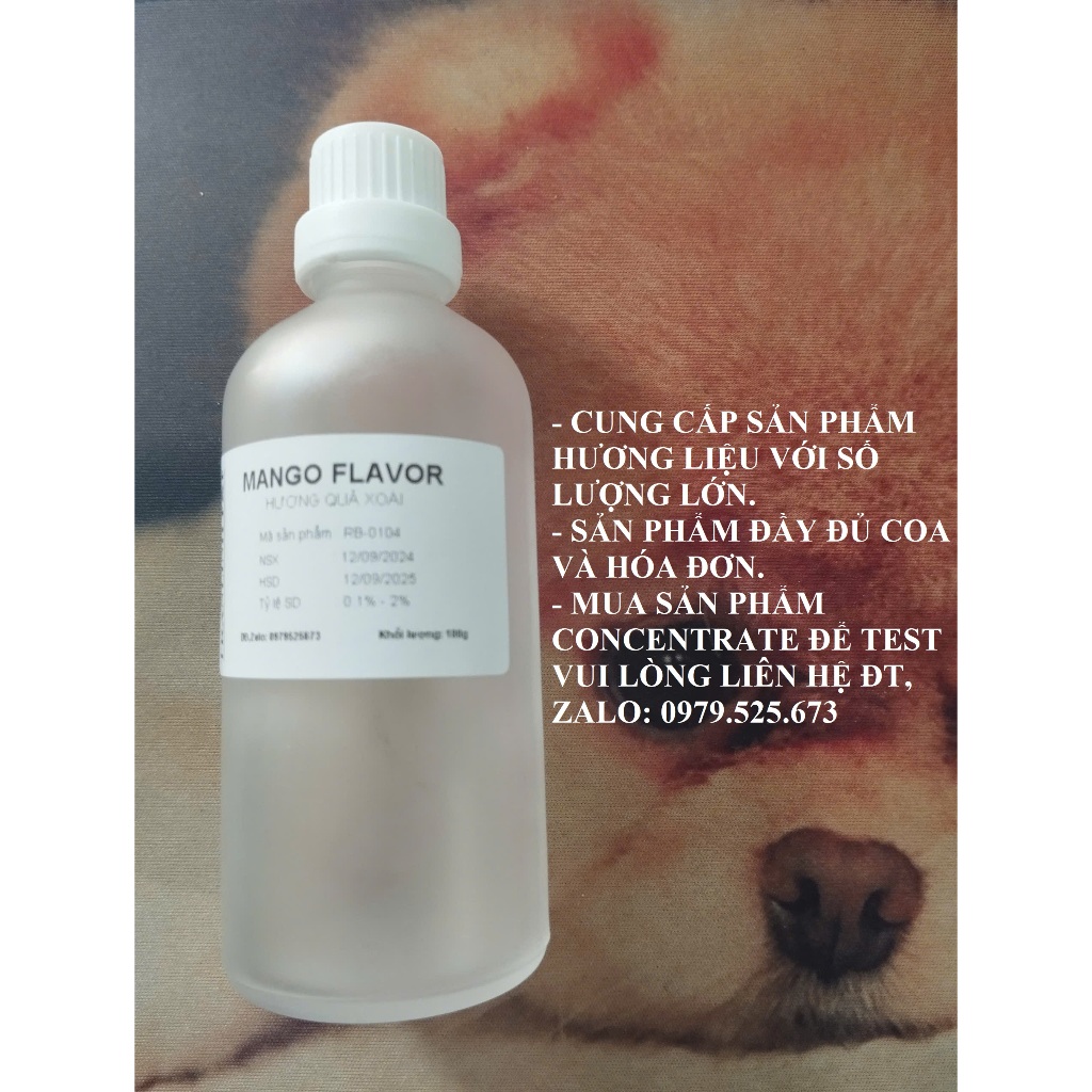 HƯƠNG XOÀI  (DẠNG BỘT VÀ LỎNG)
