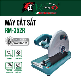 Máy cắt sắt romano rm352r, công suất 2300w, cắt góc 45 độ, có kèm lưỡi cắt