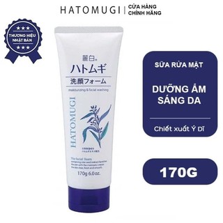 Sữa rửa mặt ý dĩ Hatomugi 130g/170g