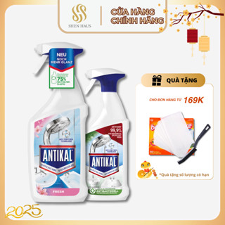 Tẩy Cặn Canxi Và Chống Ăn Mòn Inox Antikal 750ml Tẩy Cặn Vệ Sinh Vòi Rửa, Vòi Sen, Vách Kính, Gương